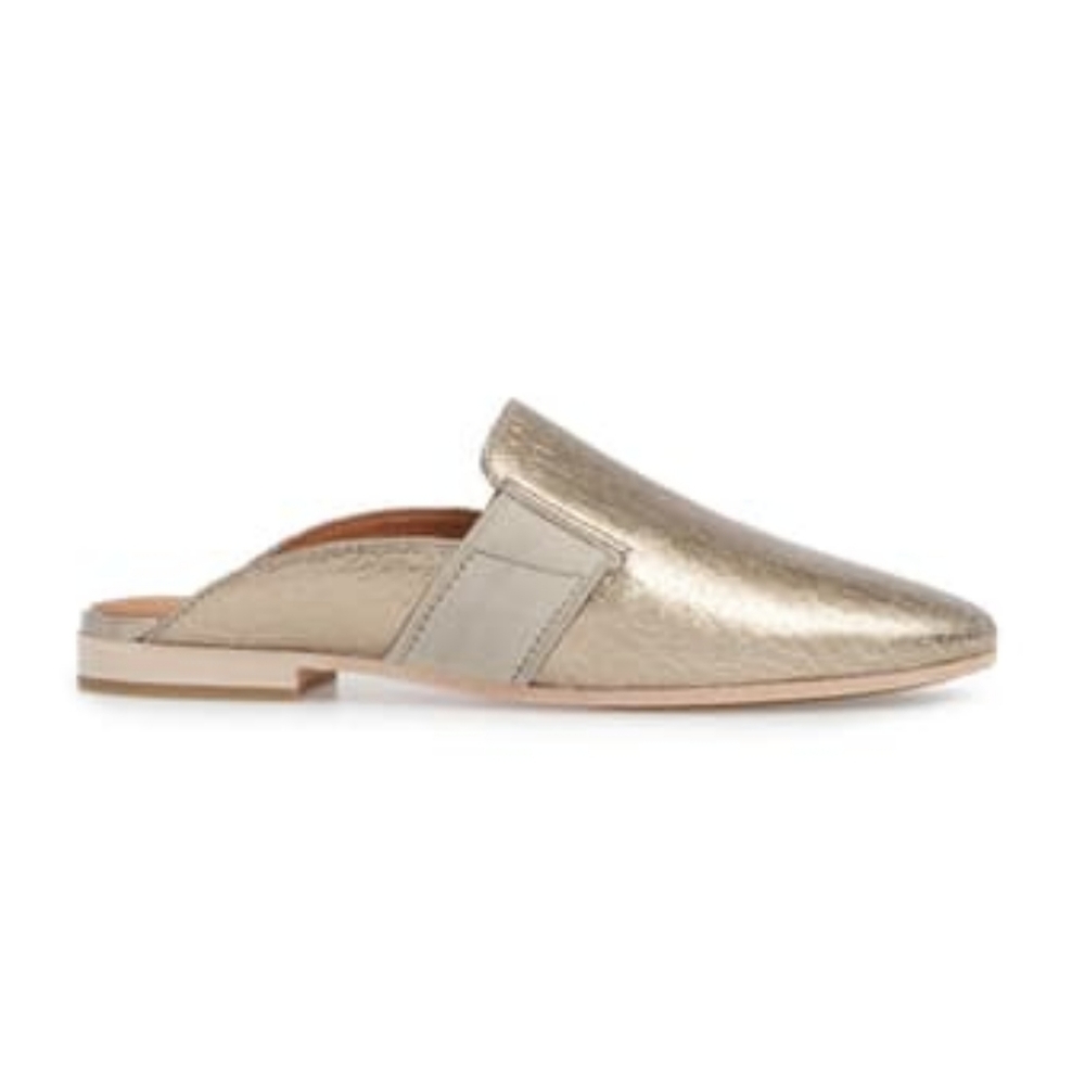 Frye Terri Mule Silver | Size 6.5 | New With Box